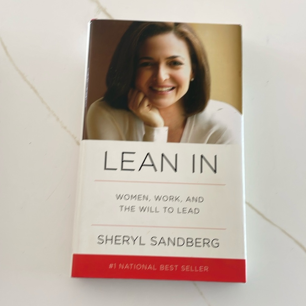 Book: Lean In by Sheryl Sandberg, excellent condition